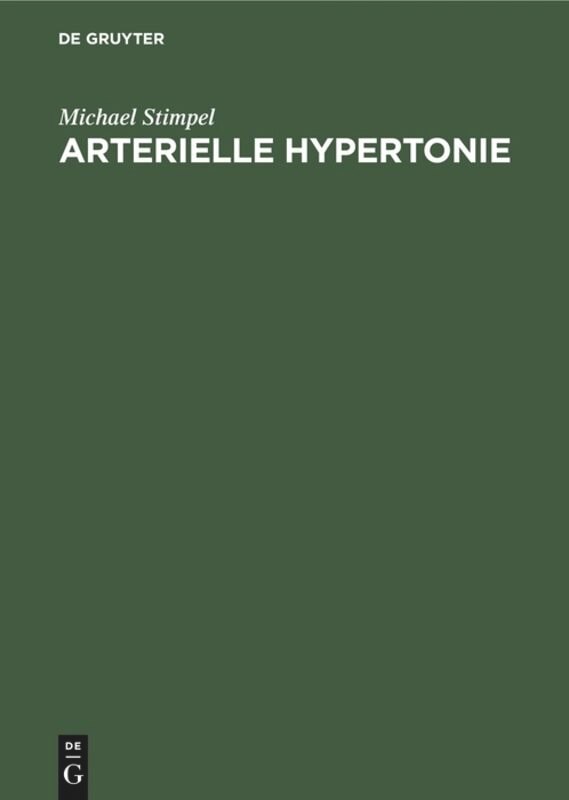Couverture_Arterielle Hypertonie