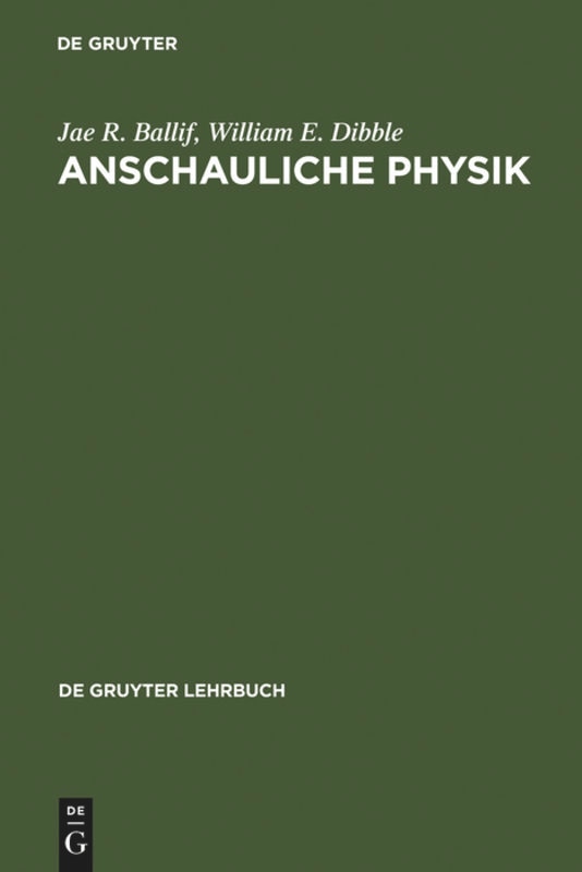 Front cover_Anschauliche Physik