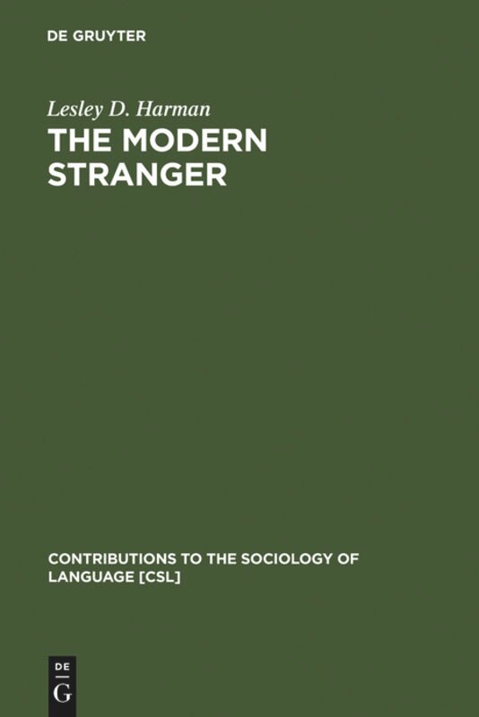 Front cover_The Modern Stranger