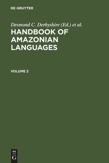 Front cover_HANDBOOK AMAZONIAN LANGUAGES
