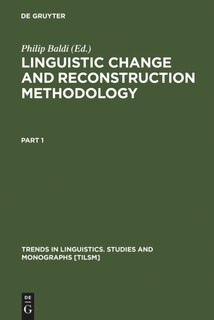Couverture_Linguistic Change and Reconstruction Methodology
