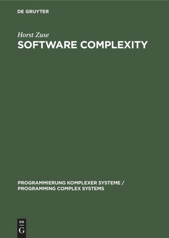 Couverture_Software Complexity