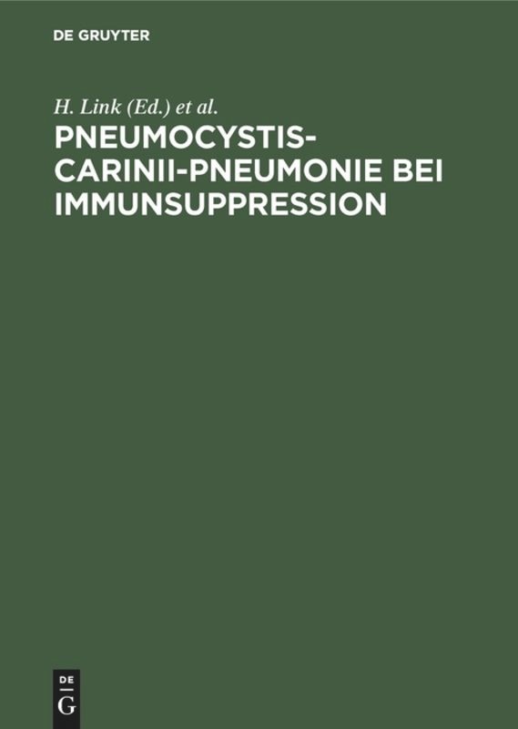 Front cover_Pneumocystis-carinii-Pneumonie bei Immunsuppression