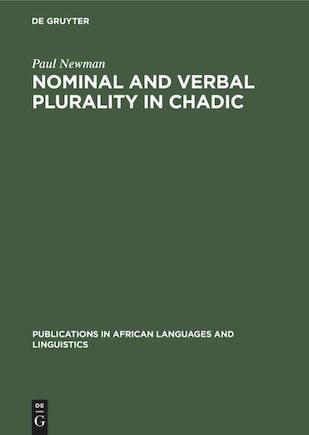 Nominal And Verbal Plurality In Chadic