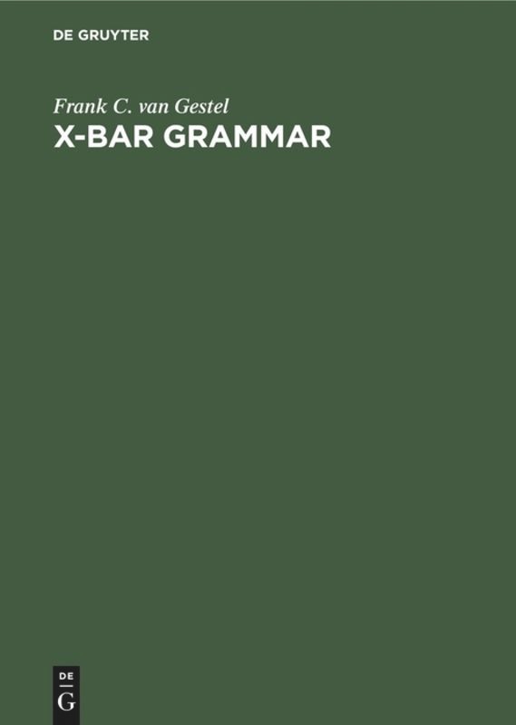 Couverture_X-bar grammar