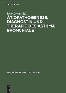 Front cover_Ätiopathogenese, Diagnostik und Therapie des Asthma bronchiale