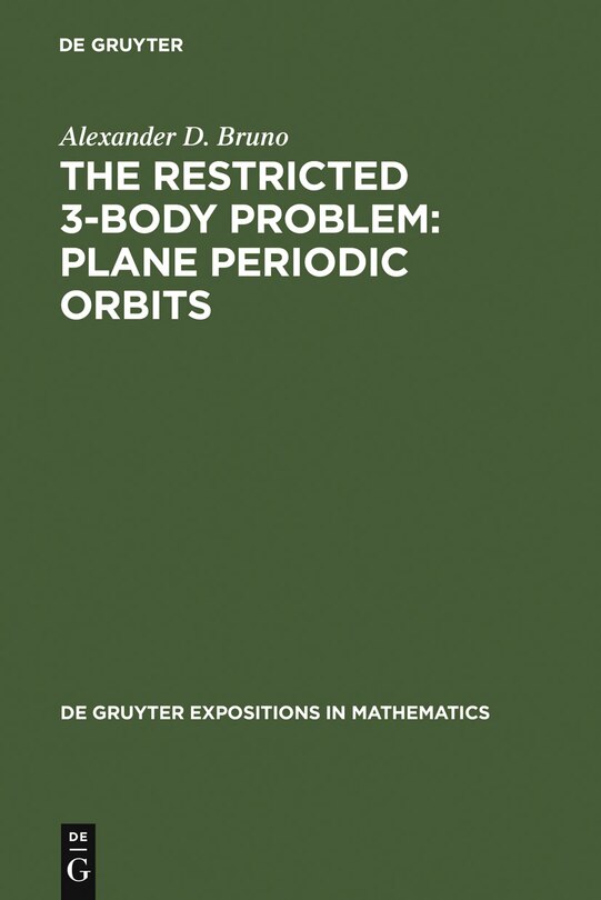 Front cover_The Restricted 3-Body Problem: Plane Periodic Orbits