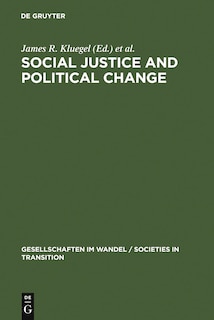 Front cover_Social Justice and Political Change