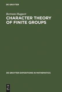 Front cover_Character Theory Of Finite Groups