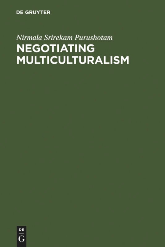 Front cover_Negotiating Multiculturalism