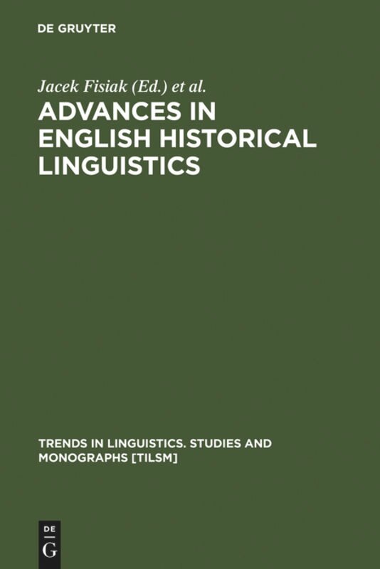 Front cover_Advances in English Historical Linguistics