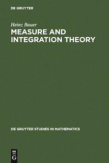 Couverture_Measure And Integration Theory