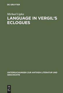 Front cover_Language in Vergil's Eclogues