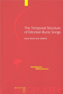 Front cover_The Temporal Structure of Estonian Runic Songs