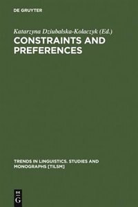 Couverture_Constraints and Preferences