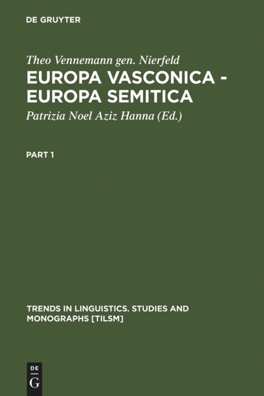 Front cover_Europa Vasconica - Europa Semitica