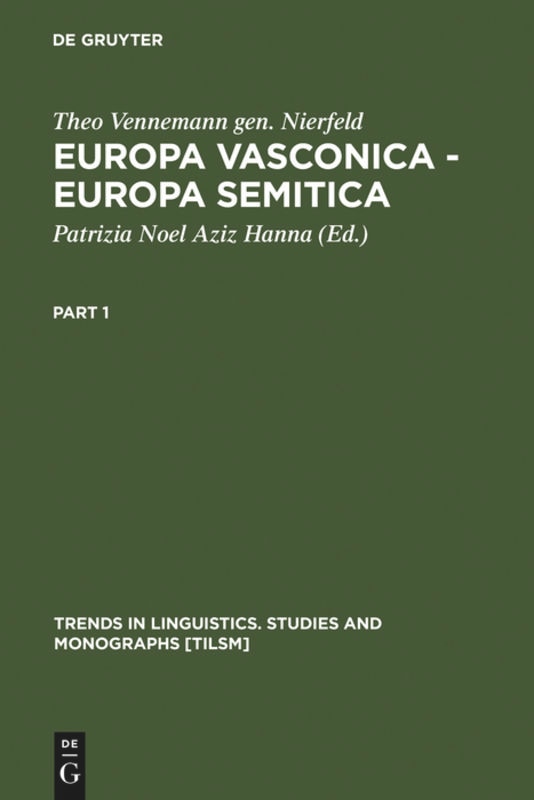 Europa Vasconica - Europa Semitica