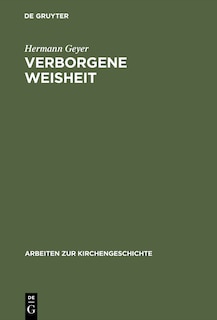 Front cover_Verborgene Weisheit