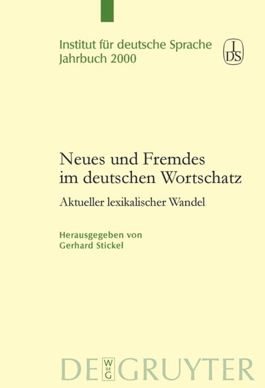 Couverture_Neues und Fremdes im deutschen Wortschatz