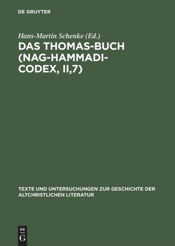 Couverture_Das Thomas-Buch (Nag-Hammadi-Codex, II,7)