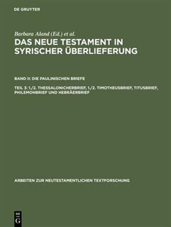 Front cover_1./2. Thessalonicherbrief, 1./2. Timotheusbrief, Titusbrief, Philemonbrief und Hebräerbrief