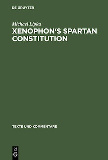 Couverture_Xenophon's Spartan Constitution