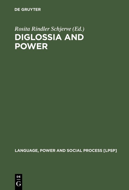 Front cover_Diglossia and Power