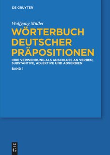 Couverture_Wörterbuch deutscher Präpositionen