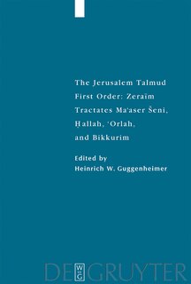 Couverture_Tractates Ma'aser Seni, Hallah, 'Orlah, and Bikkurim