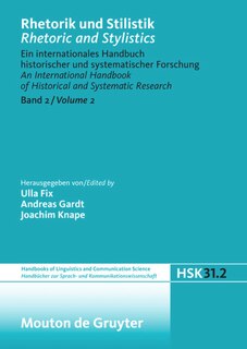 Front cover_Rhetorik und Stilistik / Rhetoric and Stylistics