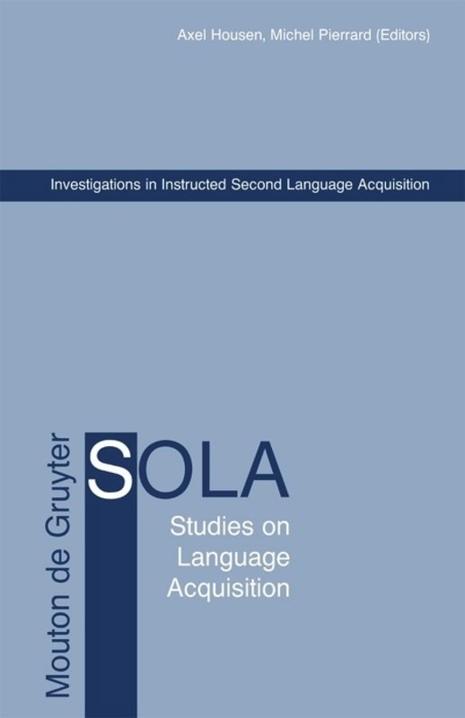 Front cover_Investigations in Instructed Second Language Acquisition