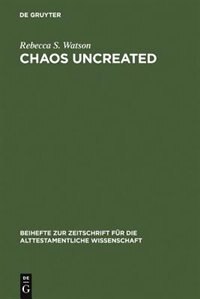 Front cover_Chaos Uncreated