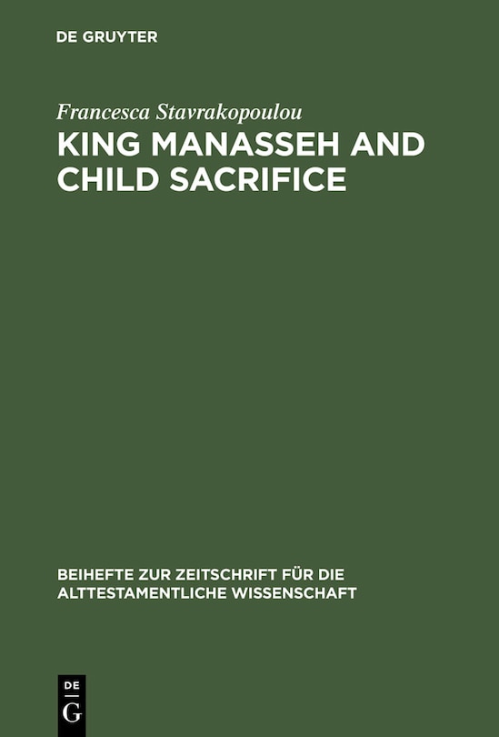Couverture_King Manasseh and Child Sacrifice