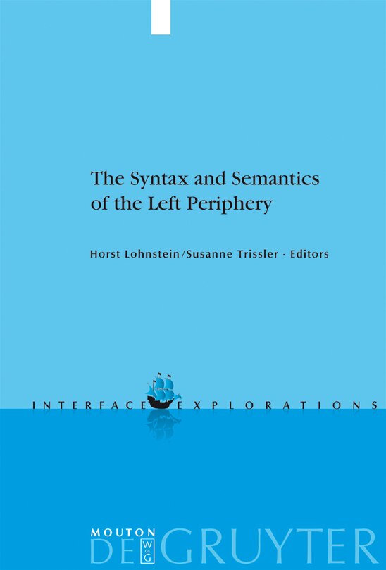 Couverture_The Syntax And Semantics Of The Left Periphery