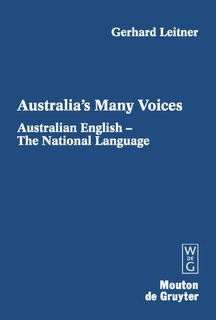 Front cover_Australian English - The National Language