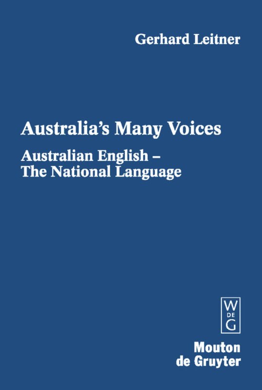 Front cover_Australian English - The National Language