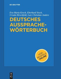 Front cover_Deutsches Aussprachewörterbuch