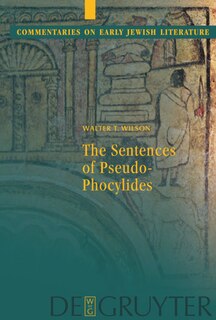 Front cover_The Sentences Of Pseudo-phocylides