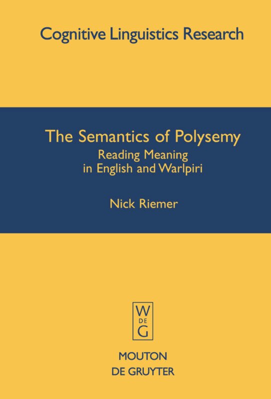 Front cover_The Semantics of Polysemy