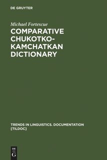Front cover_Comparative Chukotko-kamchatkan Dictionary