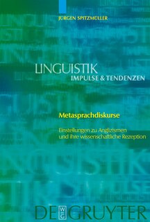 Front cover_Metasprachdiskurse