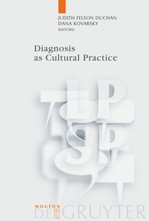 Front cover_Diagnosis As Cultural Practice