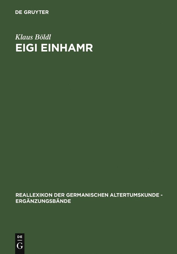 Couverture_Eigi Einhamr