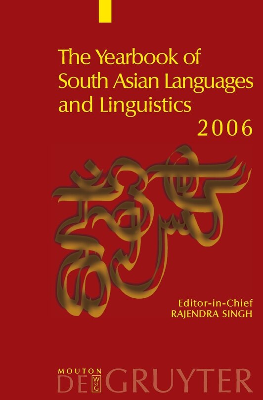 Couverture_The Yearbook of South Asian Languages and Linguistics, The Yearbook of South Asian Languages and Linguistics (2006)