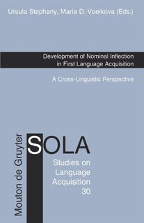 Front cover_Development of Nominal Inflection in First Language Acquisition