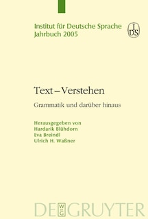 Front cover_Text - Verstehen