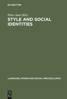 Couverture_Style and Social Identities