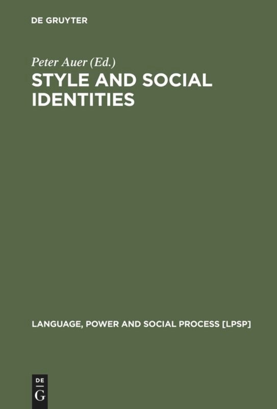 Couverture_Style and Social Identities