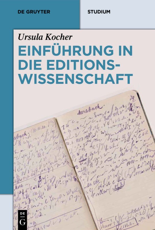 Front cover_Einf&uuml;hrung in die Editionswissenschaft
