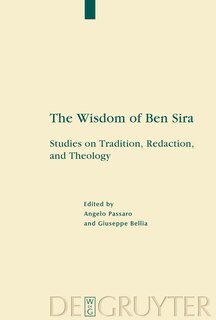Front cover_The Wisdom of Ben Sira